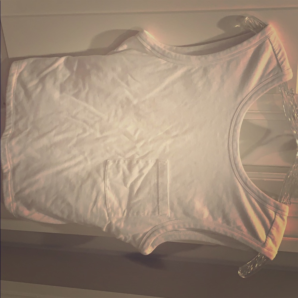 Alexander Wang cropped  knotted tank
